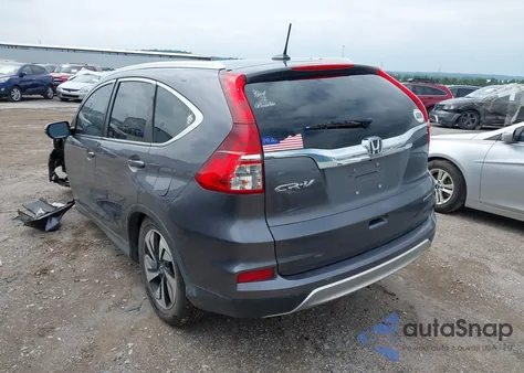 2015 Honda Cr-V Touring from USA, damaged, VIN 5J6RM3H95FL022156